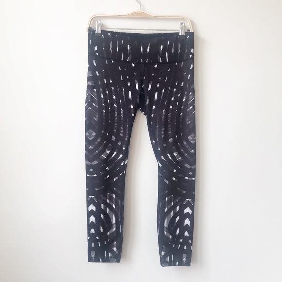 lululemon athletica Pants - Lululemon Wunder Under Leggings in Brush Stream